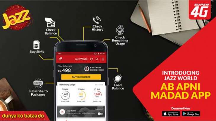 Jazz World App launched for Android and iOS users