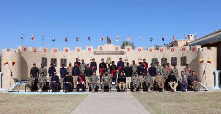 863 Levies and Khasadaars passed out after getting basic police training from FC South