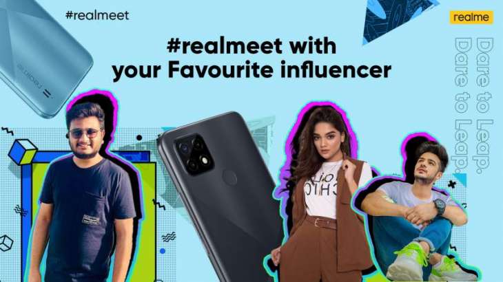 realmeet with realme C21 Gives You A Chance To Meet Your Favorite Stars