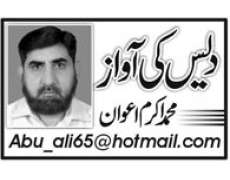 Muhammad Akram Awan Column Writer