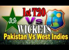 Pakistan vs West Indies 2018 1st T20 Wickets Compilation by KEM Sports