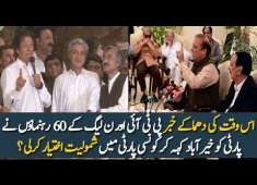 60 Leaders From PMLN PTI Joins Which Party