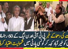 Daily News 60 Leaders From PMLN amp PTI Joins Which Party