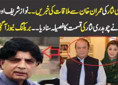 Breaking News What PMLN Decided About Ch Nisar