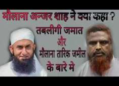 Maulana Anzar Shah Qasmi Talking About Tablighi Jamat or Maulana Tariq Jameel Need of Islam