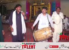 pakistan got talent Dhol Talent Zebi Dhol Wala 2018