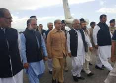 Shehbaz Sharif arrived at Peshawar airport PMLN Today 29 April 2018