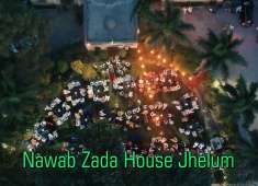 PMLN meeting Jhelum at Nawab Zada House Drone Shoot