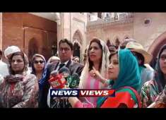 PTI women Stand Against PMLn Leaders For Using Abusive Language For Women