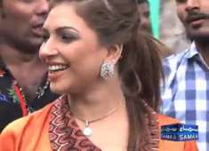 Mahnoor Mujra for PMLN Stage Actress Dancing