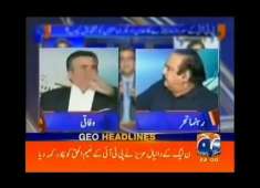 Naeem Ul Haq Slaps Daniyal Aziz PML N in Geo News Program