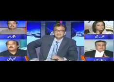 PTI s Naeem Ul Haq slap PML N s Daniyal Aziz in a Geo news Show