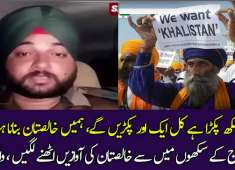 Sikh officer of Indian army revolts demands Khalistan vows to fight for a Sikh homeland