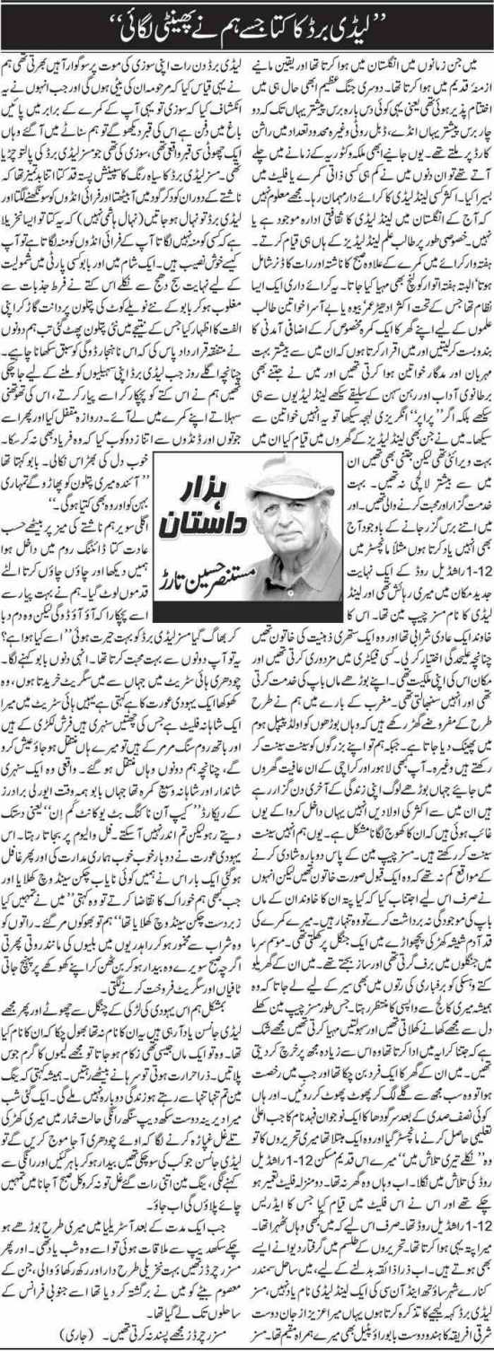 Lady Bird Ka Kutta Jise Hum Ne Phainti Lagai