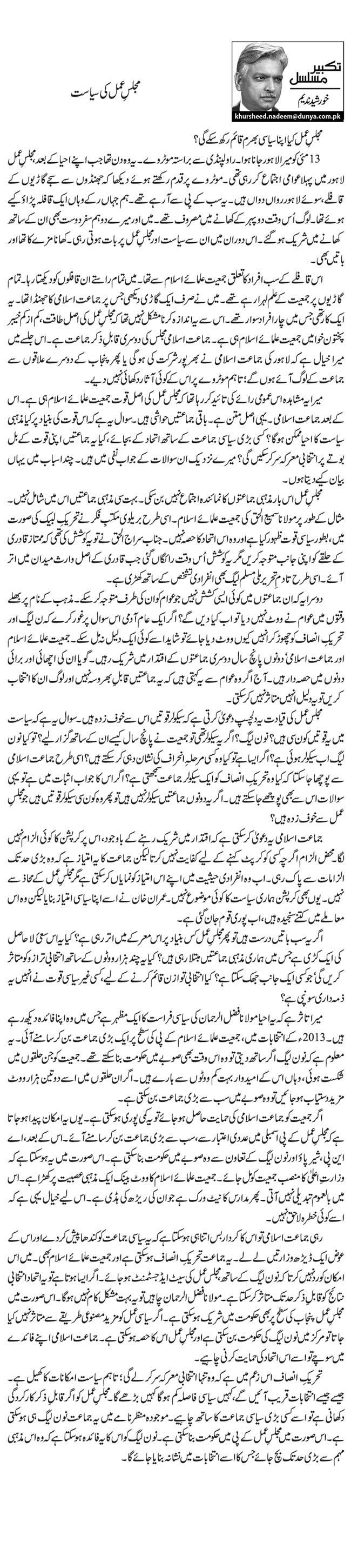 Majlis Amal Ki Siyasat