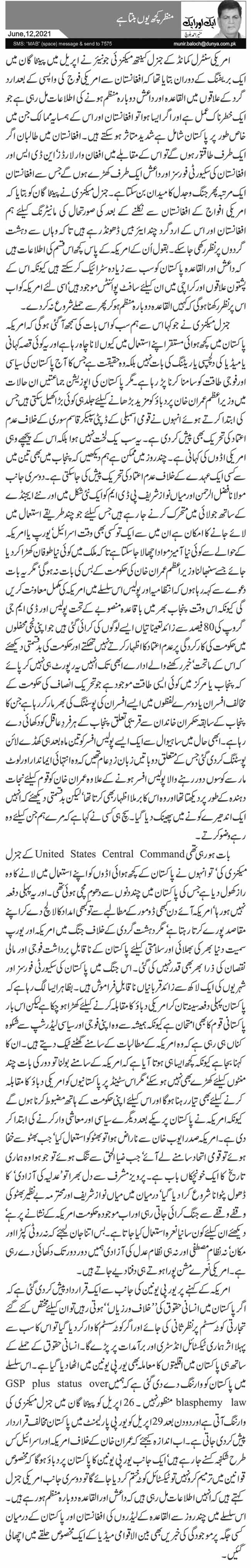 Manzar Kuch Yoon Bantaa Hai