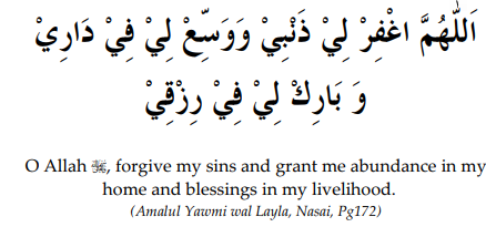 Dua Whilst Making Wudhu