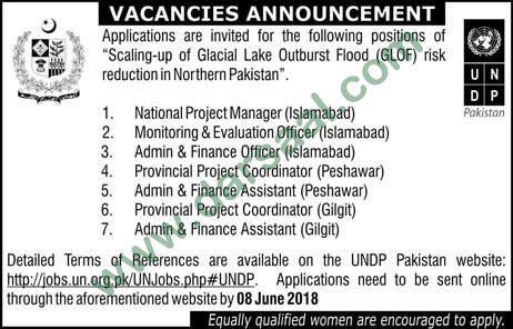 Project Manager, Evaluation Officer, Finance Officer Jobs in United Nations Development Programme, 27 May 2018