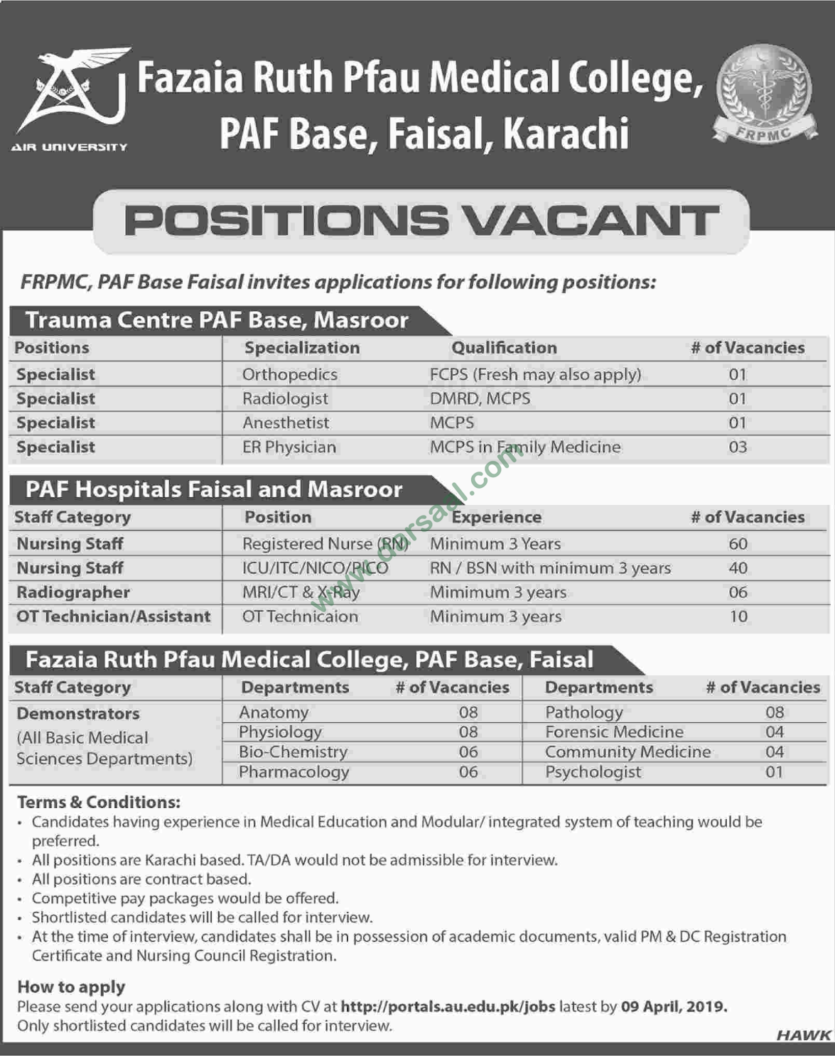 radiographer-jobs-in-fazaia-ruth-pfau-medical-college-in-karachi-24-mar-2019-darsaal