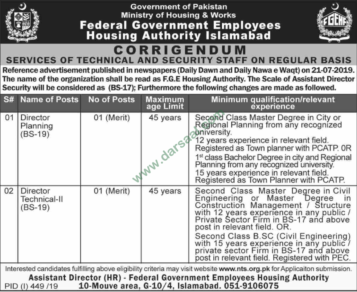 Director Planning Jobs In Federal Government Employees Housing